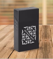 BK Gift Kişiye Özel İsimli Siyah Touch/Slender Boy Metal Sigara Kutusu-10