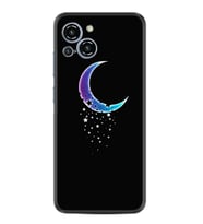 Reeder S23 Max Pro Kılıf Resimli Desenli Silikon Platinium Series Moon Star 1851