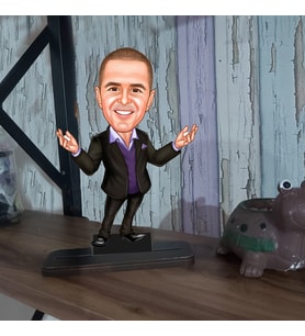Kişiye Özel İş Adamı Benim Karikatür