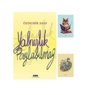 Yalnızlık Paylaşılmaz - Özdemir Asaf Şiirleri 9789750828928 (2 NOT DEFTERLİ) (Krem)
