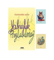 Yalnızlık Paylaşılmaz - Özdemir Asaf Şiirleri 9789750828928 (2 NOT DEFTERLİ) (Krem)