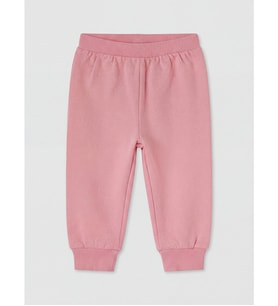 LCW baby Pembe Kız Bebek Jogger Eşofman Altı