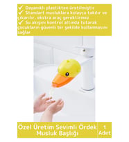 Premium Sağlam Pratik Kolay Montaj Çocuklar İçin İlgi Çekici Eğlenceli Sevimli Ördek Musluk Başlığı