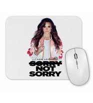 Demi Lovato  Sorry Not Sorry Mouse Pad