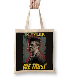 Clube Da Luta Tyler Durden We Trust Bez Çanta Uzun Saplı