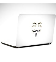 Anonymous Laptop Sticker 13 İnch (34X24CM)