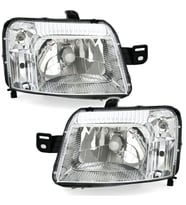Fiat Panda Sağ Sol Ön Far Takımı 2009-2012 Motorlu