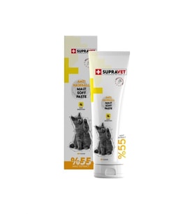 Supravet Anti Hairball Kediler için Tüy Yumağı Engelleyici Malt Macun 100 Gr