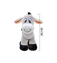 Sevimli Peluş Eşek Oyuncak 28 Cm (Çok Renkli)