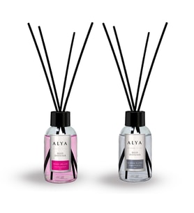 Alya Bambu Çubuklu Oda Kokusu Wave Marine ve Sweet Splash 100 ml x 2 Adet