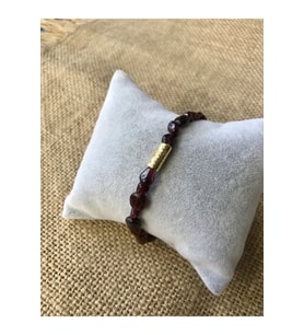 Lal (garnet) Taşı Bileklik