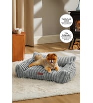 PatiChill Luna Kedi Köpek Yatağı Small Gri 61x45x25 Cm