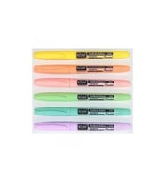Pastel Fosforlu Kalem Cep Tipi 6 Renk Set