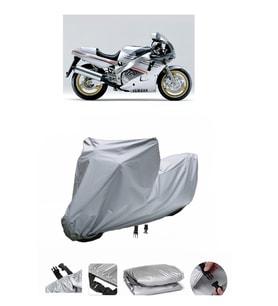 Yamaha FZR 1000  Gri Motosiklet Brandası ARKA ÇANTA UYUMLU DEĞİLDİR