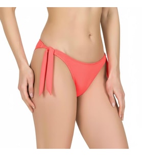 Endeep Kadın Kalın Bağcıklı Nar Çiçeği Bikini Altı