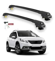 Turtle Peugeot 2008 2013-2019 Ara Atkı Air1 Siyah