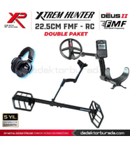 Xtrem Hunter Dedektör - 22cm FMF  DOUBLE PAKET WSAII XL Kulaklıklı