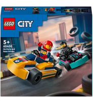 Lego City 60400 Go-Kartlar ve Yarış Sürücüleri (Kırmızı)