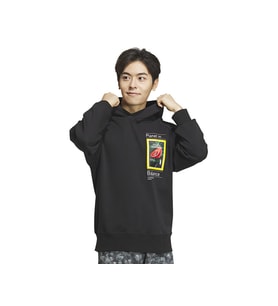 adidas Natgeo Gfx Hdy Erkek Günlük Sweatshirts IS9524 Siyah