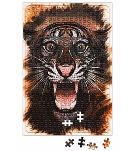Süpriz Kaplan Aslan Puzzle 240 Parça Yapboz