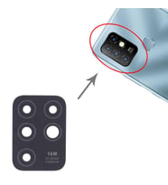Tkgz Infinix HOTE 10 Arka Kamera Camı Lens Yapışkanlı