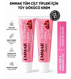 Emmak Rusma - Tüy Dökücü Krem 50 gr 2 Adet