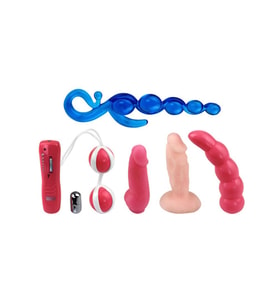 OdinsShop 5'li  Vajinal Titreşimli 5'li Vibratör Seti - Love Kits