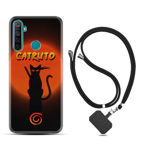 Realme 5i 5 Pro 6i 7 Pro 8 Kılıf Boyun Askılı Silikon Catrudo 1679