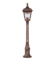 AVONNI BSU-68181-BKR-B Kahverengi Boyalı Dış Mekan Aydınlatma E27 Çelik Boru ABS Polikarbon Cam 80x20cm