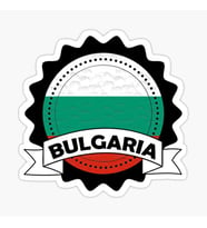 Bulgaristan Bayrağı Çıkartması Arma Araba Sticker Etiket 19CM