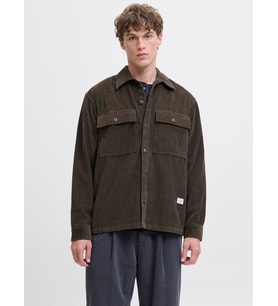 JPRBLUWILL CORDUROY L/S OVERSHIRT SN Olive
