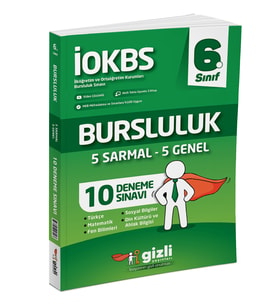 GİZLİ YAYINLARI 6.SINIF BURSLULUK DENEME SINAVI