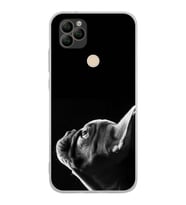 PrintiFy General Mobile GM22 ile Uyumlu Köpek 1 Kamera Korumalı Şeffaf Kılıf