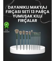 13'lü Fiber Kıllı Yumuşak Makyaj Fırçası Seti Taşınabilir ve Ergonomik Tasarım