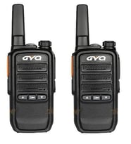 GYQ Q75 Pmr El Telsizi 15 KM Mesafeli SİYAH