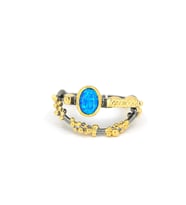 Opal'in Büyüsü Gümüş Yüzük