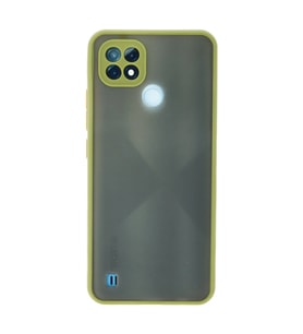 Realme C21 Kılıf Montreal Silikon Kapak - Açık Yeşil