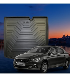 Citroën C-Elysée 2013+ Uyumlu 3D Bagaj Havuzu Premium