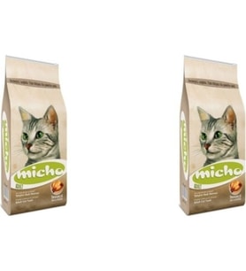Micho 2 Adet 1,5 Kg. Yetişkin Kedi Maması Orijinal Kapalı Ambalaj