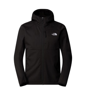 The North Face M QUEST HOODED SOFTSHELL Erkek Ceket NF0A3YFP4H01 (Siyah)