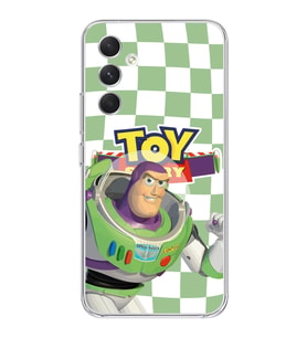 Samsung Galaxy A15 Uyumlu Toy Story Buzz Desenli Şeffaf Telefon Kılıfı