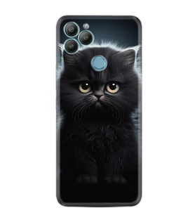 GM22 Pro Kılıf HD Resim Baskılı Tombul Kedi StKd -003