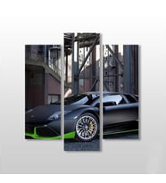 Lamborghini Araba   Kanvas Tablo 75X80cm (Karışık)