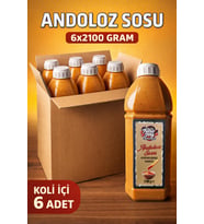 Andoloz Sosu 2100 G x 6 Adet - 1 Koli (Koli Bazlı Avantaj Paketi)