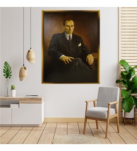 ÇERÇEVELİ ATATÜRK TABLO S55