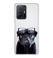 PrintiFy Xiaomi Mi 11T ile Uyumlu 1mm Slim Fit Köpek 3 050f Baskılı Şeffaf  Kılıf