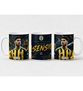 Marco Asensio Temalı Fenerbahçe Kupa Bardak