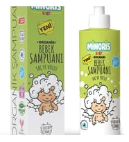 Minoris Baby Organik Bebek Saç ve Vücut Şampuanı 400ml