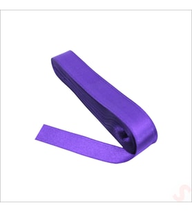 Saten Kurdele, 2cm x 10mt - Mor