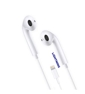 Polosmart PBS226 Lightning Kablolu Kulak İçi Kulaklık Beyaz
